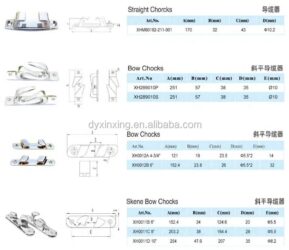 Boat Bow Fairlead Roller Boat Cleat - Hengke Casting product image 5