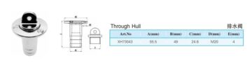 Marine Boat Hardware Through Hull - Hengke Casting product image 4
