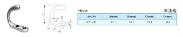 Mirror Polished S Shaped Hook - Hengke Casting product image 8