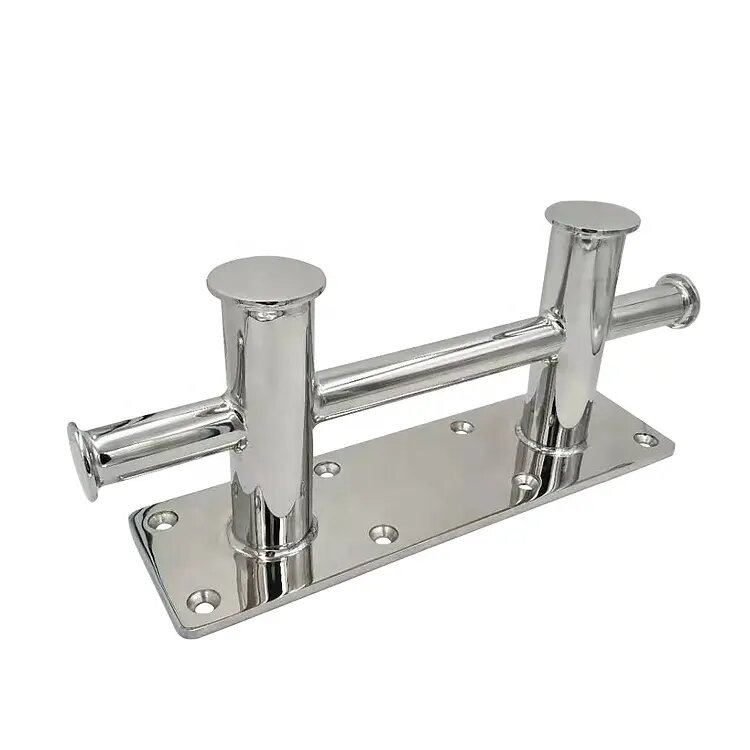 Stainless Steel 316 Cross Bollard Double - Hengke Casting product image 2