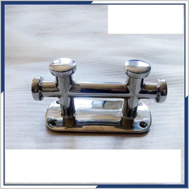 Stainless Steel 316 Cross Bollard Double - Hengke Casting product image 1