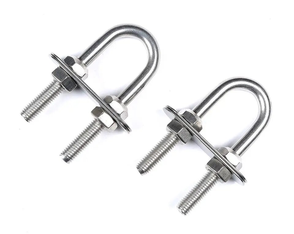 boat U bolt with plate and nuts rigging - Hengke Casting product image 3