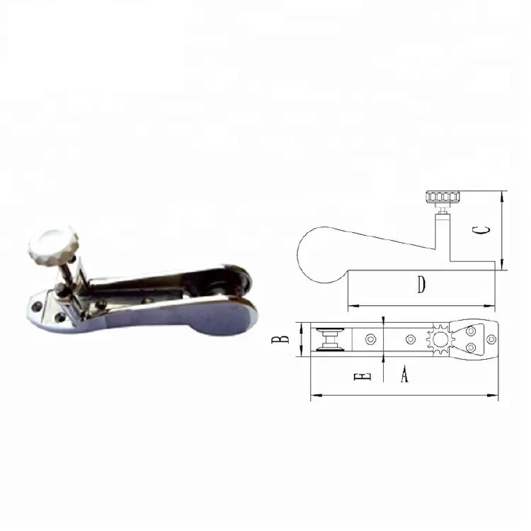 Polished Anchor Bow Roller - Hengke Casting product image 2